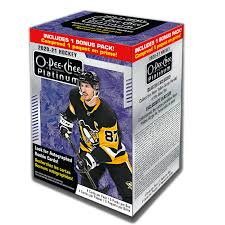 20/21 UD O-Pee-Chee Platinum Hockey Blaster Box
