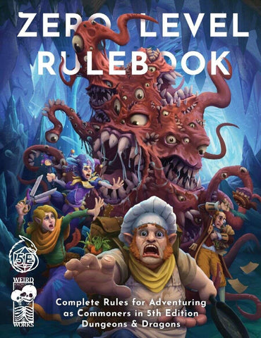 D&D Zero Level Rulebook 5E