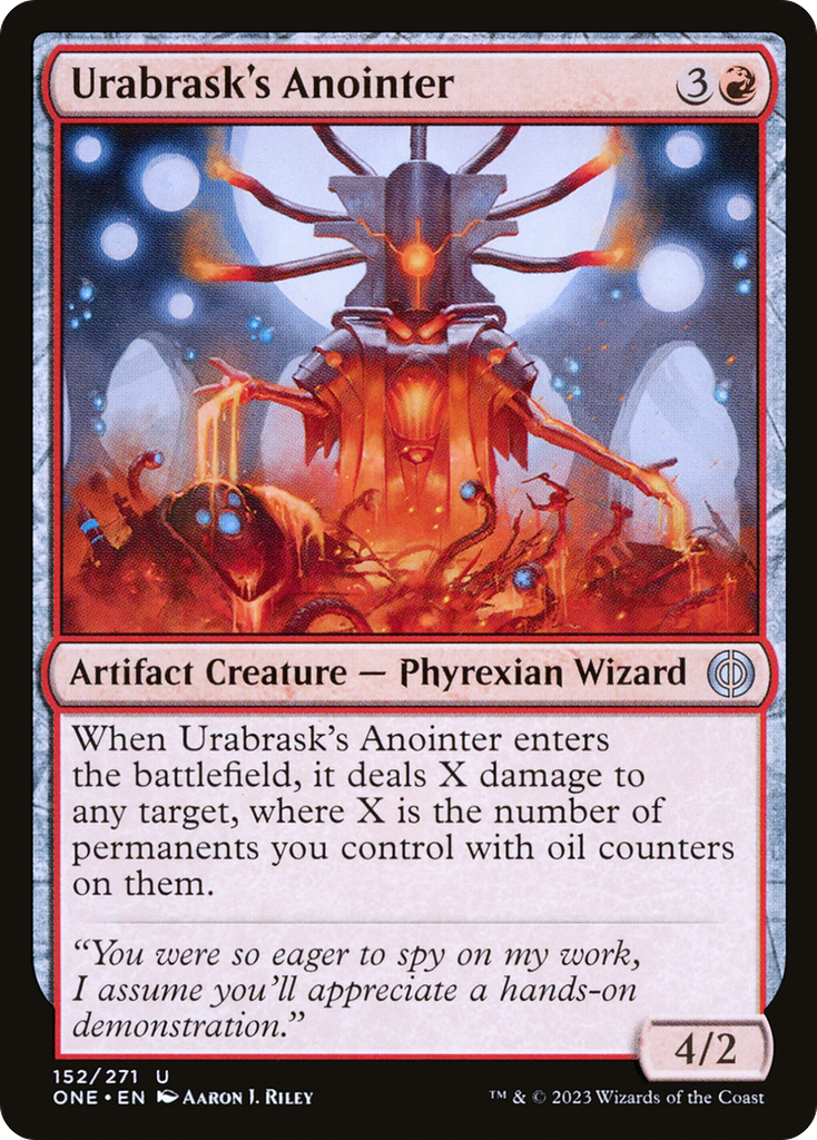 Urabrask's Anointer, Phyrexia: All Will Be One