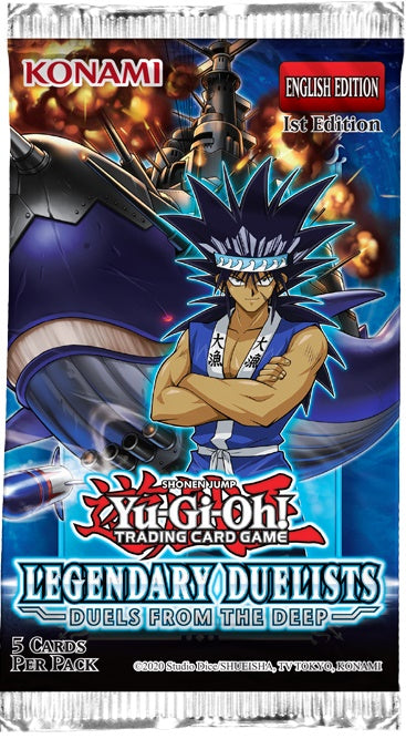 YGO Legendary Duelists: Duels from the Deep Booster Pack