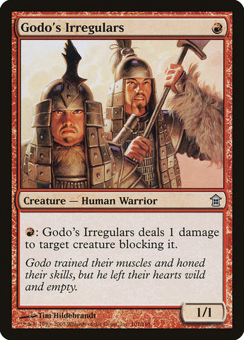 Godo's Irregulars [Saviors of Kamigawa]