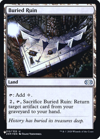 Buried Ruin [Secret Lair: Heads I Win, Tails You Lose]
