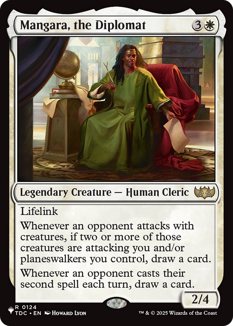 Mangara, the Diplomat (TDC) [The List]