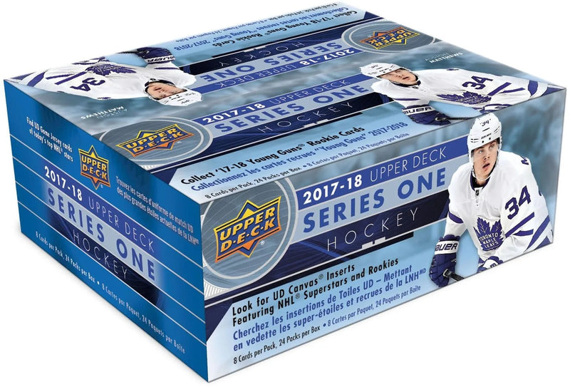 17/18 UD Series 1 Hockey Retail Box