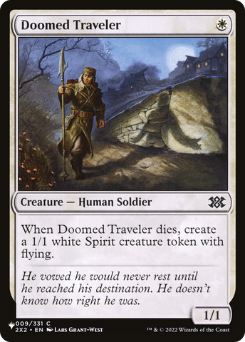 Doomed Traveler [The List]