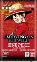 One Piece TCG OP-13 Carrying On His Will Booster