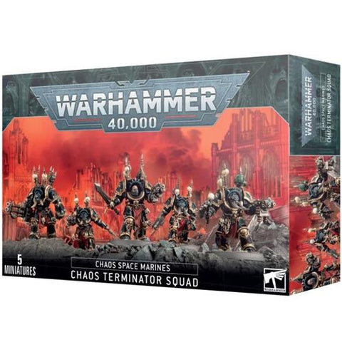 Chaos Space Marine Chaos Terminator Squad