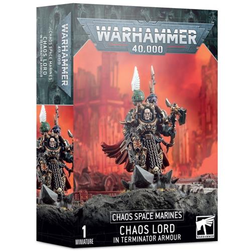 Chaos Space Marines Chaos Lord in Terminator Armour (Sorcerer Lord, Terminator Lord)