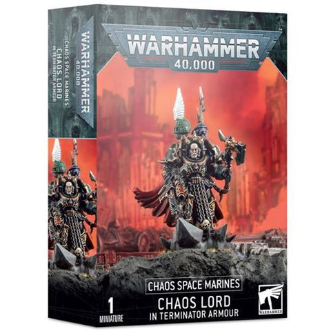 Chaos Space Marines Chaos Lord in Terminator Armour (Sorcerer Lord, Terminator Lord)