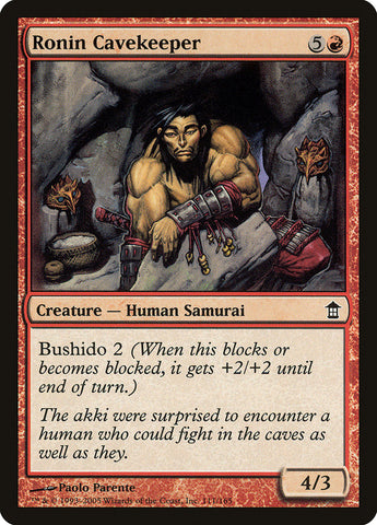 Ronin Cavekeeper [Saviors of Kamigawa]
