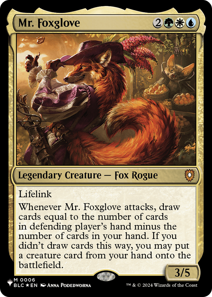 Mr. Foxglove [The List]