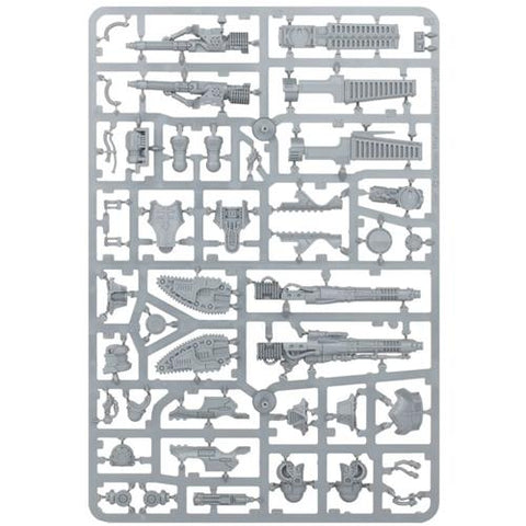 Adeptus Titanicus Reaver Titan Weapons: Melta Cannon, Chainfist, Volcano Cannon and Turbo Laser