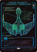 H.M.S. Bounty, Unlikely Timeship (Showcase) (Surge Foil) [Star Trek]
