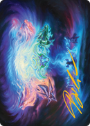 Call the Spirit Dragons Art Card (21/54) [Tarkir: Dragonstorm Art Series]