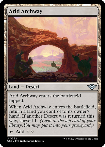 Arid Archway [Outlaws of Thunder Junction]