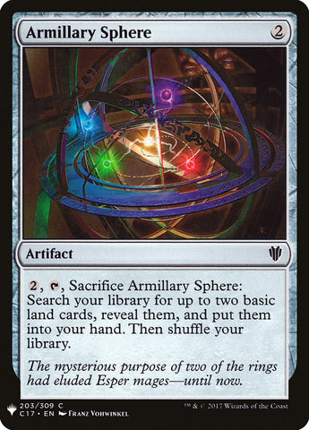 Armillary Sphere [Mystery Booster]