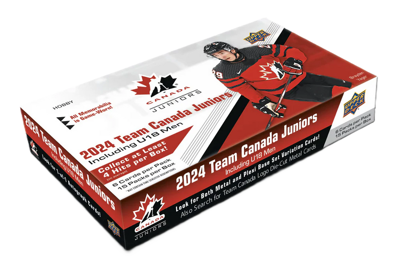 2024 UD Team Canada Juniors Hockey Hobby