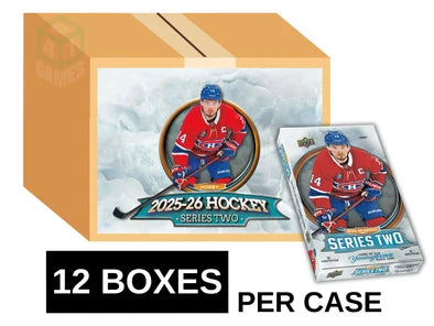 UD SERIES 2 HOCKEY 25/26 CASE (12 Boxes)