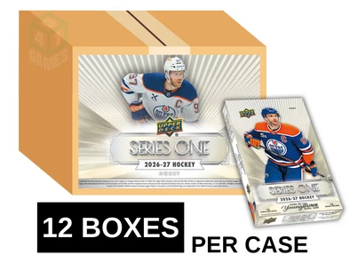UD SERIES 1 HOCKEY 26/27 CASE (12 BOXES) *SEE INSTORE FOR PRICING*