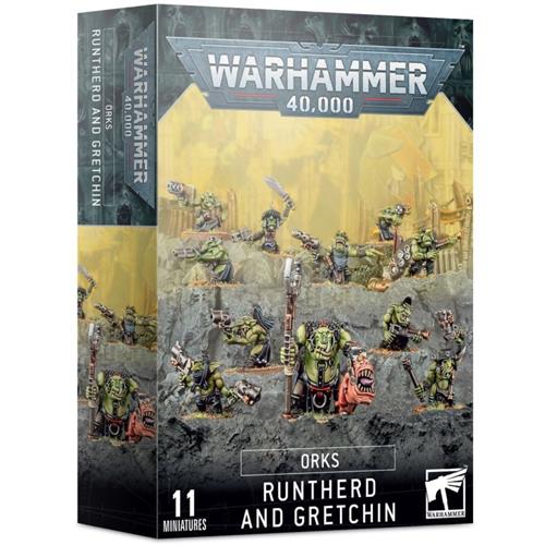 Orks Runtherd and Gretchin