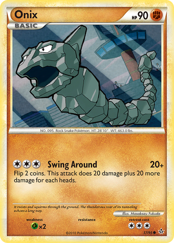 Onix (57/95) [HeartGold & SoulSilver: Unleashed]