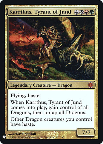 Karrthus, Tyrant of Jund [Mystery Booster]
