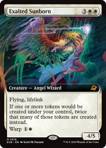 Exalted Sunborn (Extended Art) [Edge of Eternities]