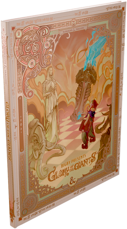 D&D Book Bigby Presents Glory of the Giants Hobby Cover