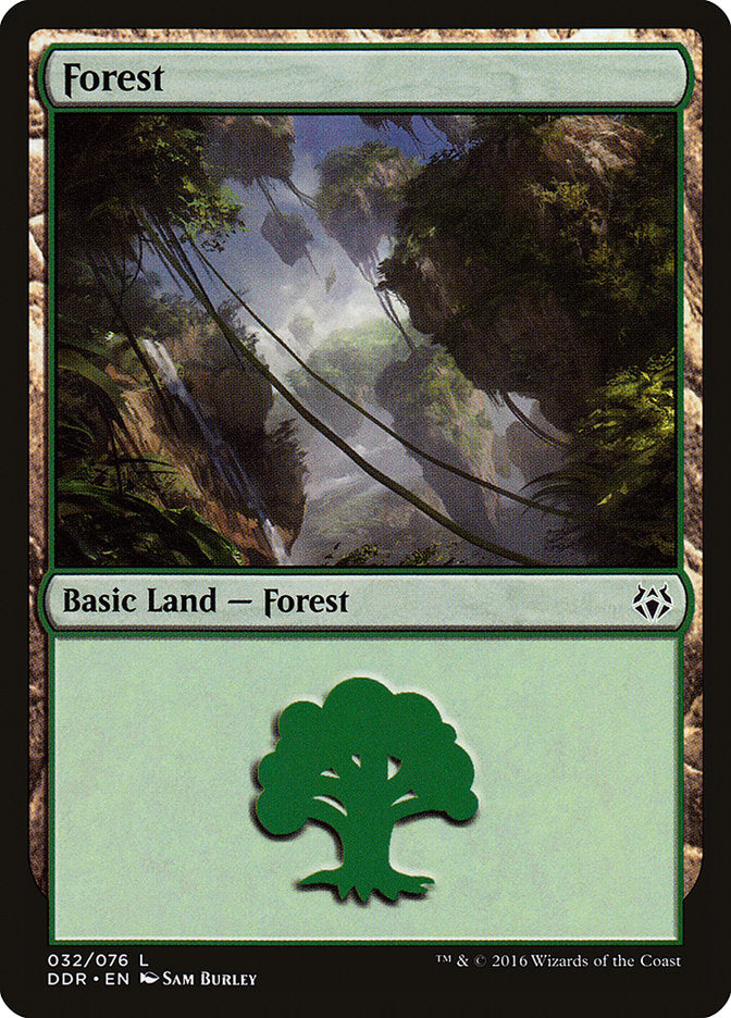 Forest (32) [Duel Decks: Nissa vs. Ob Nixilis]