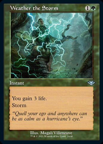 Weather the Storm (Retro Foil Etched) [Modern Horizons]