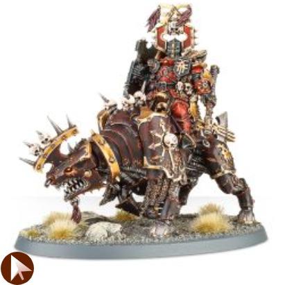 Daemon of Khorne Lord of Khorne on Juggernaut