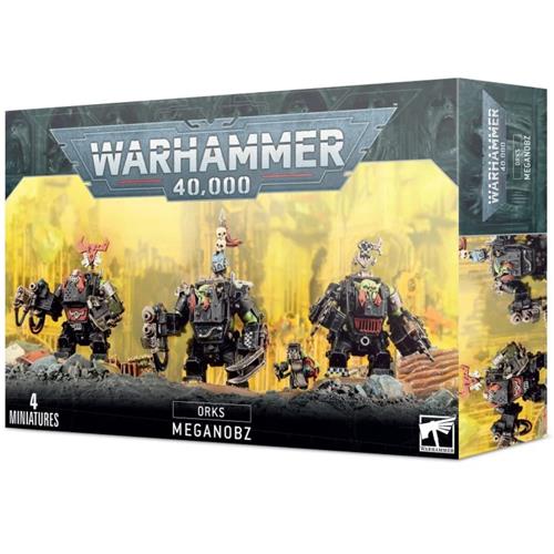 Orks Meganobz (Big Mek in Mega Armour)