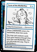 Form of the Mulldrifter [Mystery Booster Playtest Cards]