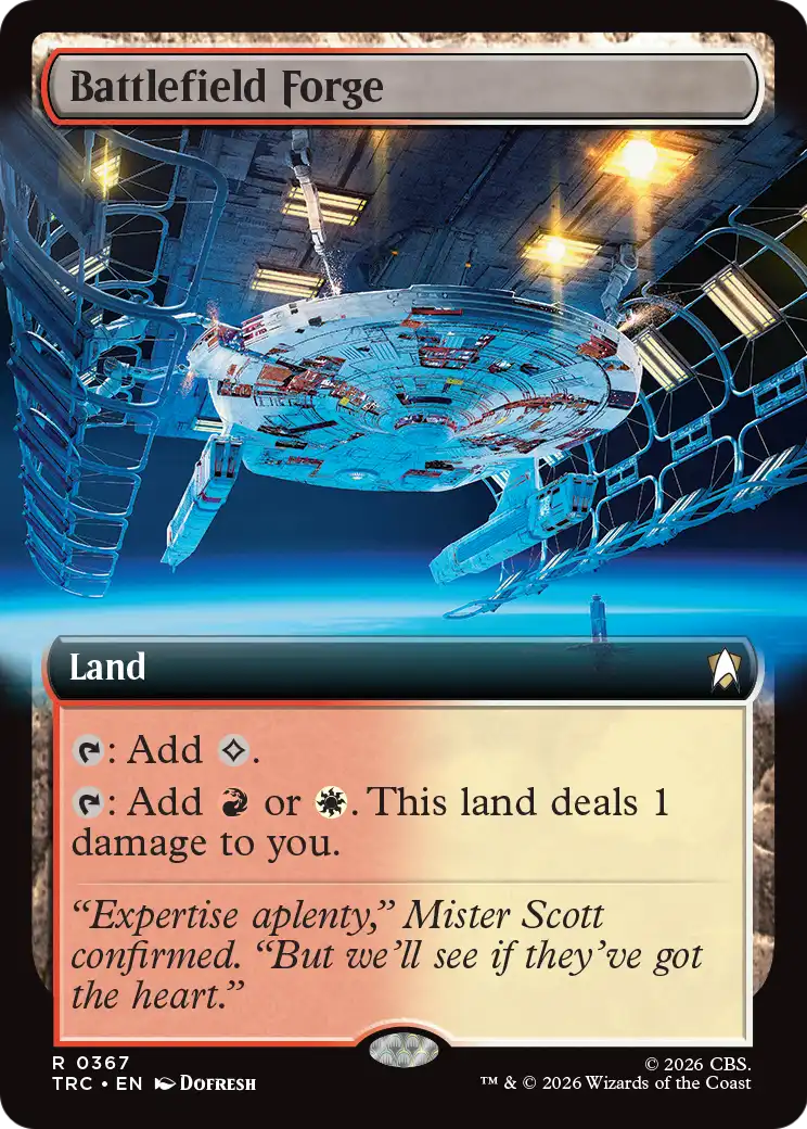 Battlefield Forge (Extended Art) [Star Trek Commander]