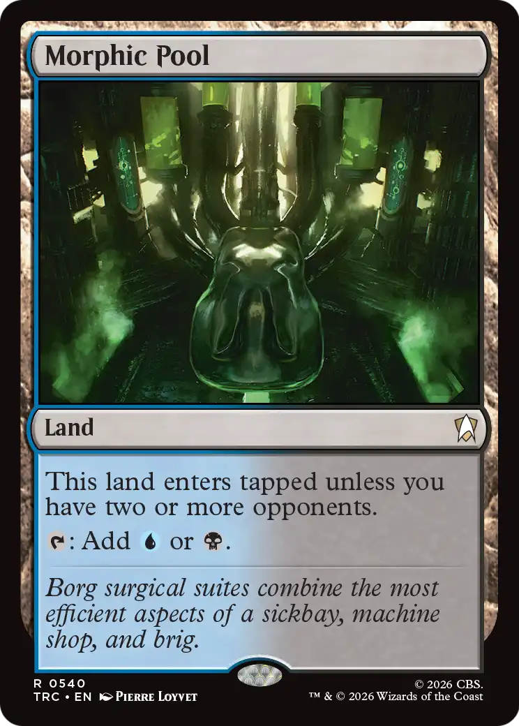 Morphic Pool (Surge Foil) [Star Trek Commander]