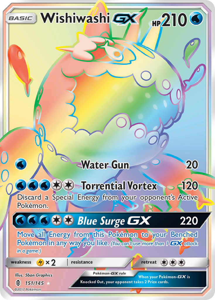 Wishiwashi GX (151/145) [Sun & Moon: Guardians Rising]