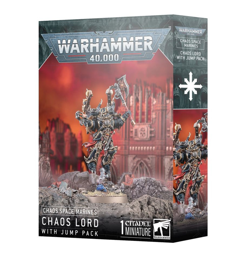 Chaos Space Marines Chaos Lord with Jump Pack