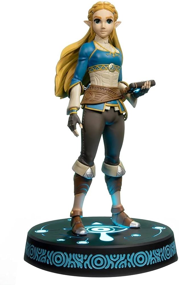 Zelda Breath of the Wild Light-Up Statue - Zelda