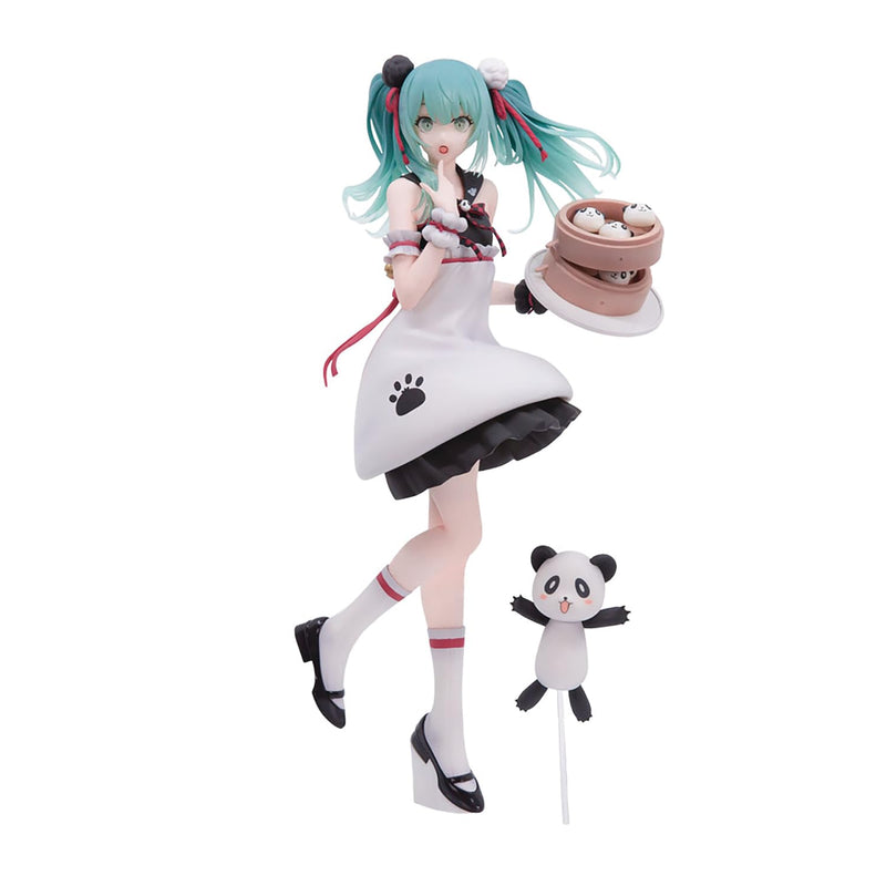 Hatsune Miku Panda Bun Figure