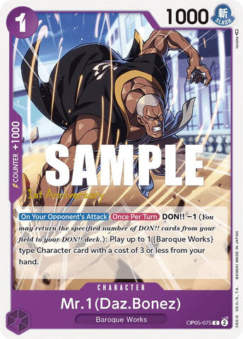 Mr. 1 (Daz.Bonez) [Awakening of the New Era: 1st Anniversary Tournament Cards]