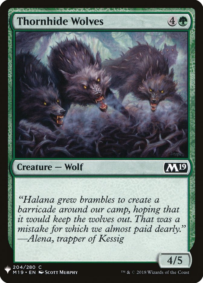 Thornhide Wolves [Mystery Booster]