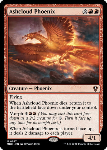 Ashcloud Phoenix [Murders at Karlov Manor Commander]