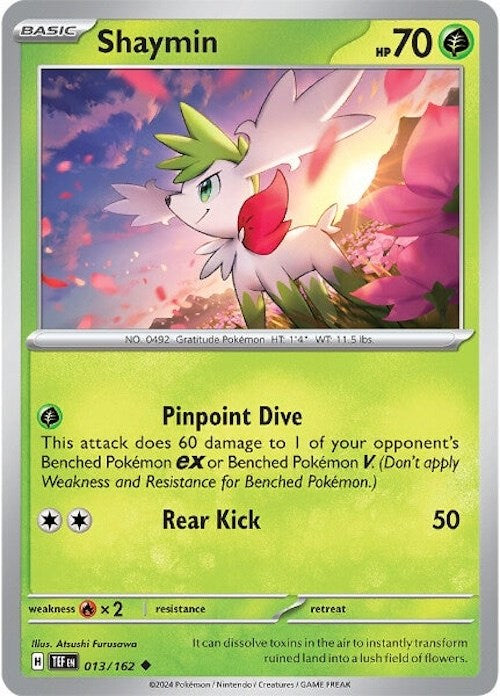 Shaymin (013/162) [Scarlet & Violet: Temporal Forces]