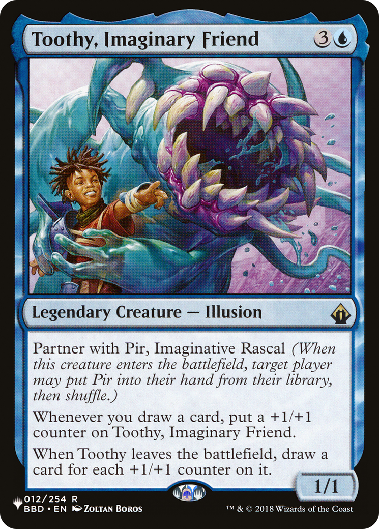 Toothy, Imaginary Friend [The List]