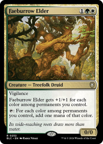 Faeburrow Elder [Bloomburrow Commander]