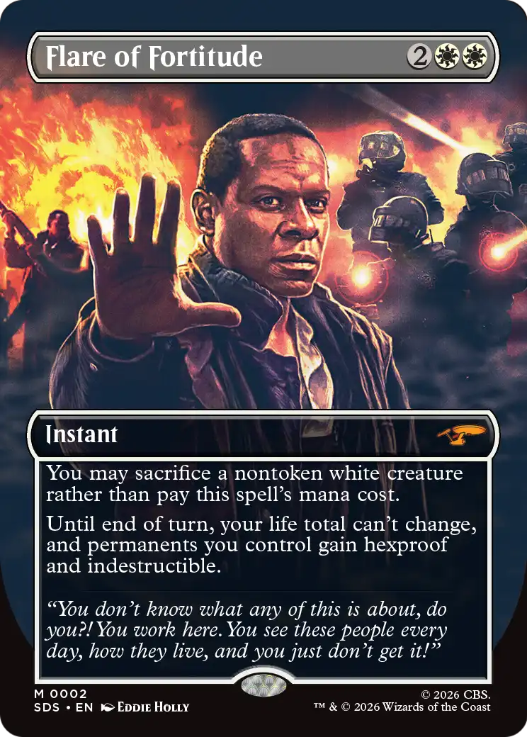 Flare of Fortitude (Borderless) [Star Trek: Stardates]
