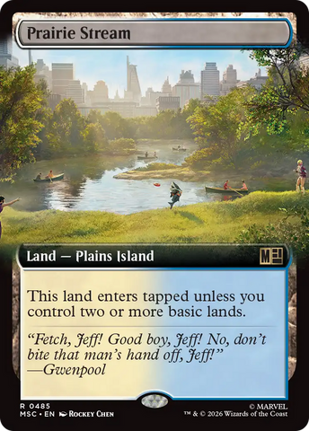Prairie Stream (Extended Art) [Marvel Super Heroes Commander]