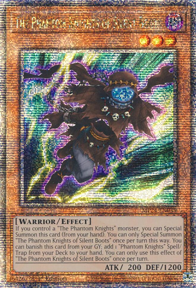 The Phantom Knights of Silent Boots [MP24-EN039] Quarter Century Secret Rare