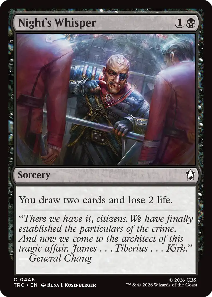 Night's Whisper (Surge Foil) [Star Trek Commander]