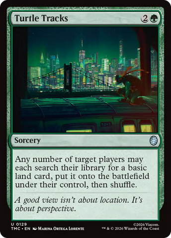 Turtle Tracks [Teenage Mutant Ninja Turtles Commander]